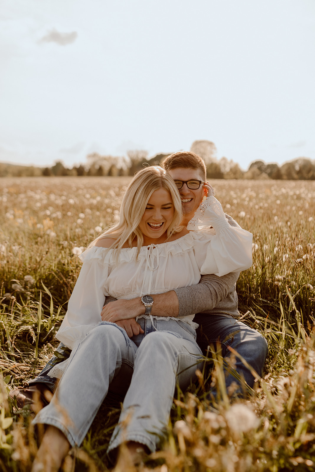 Grand Rapids Beach Engagement. Michigan Engagement Photographer. Grand Rapids Wedding Photographer.