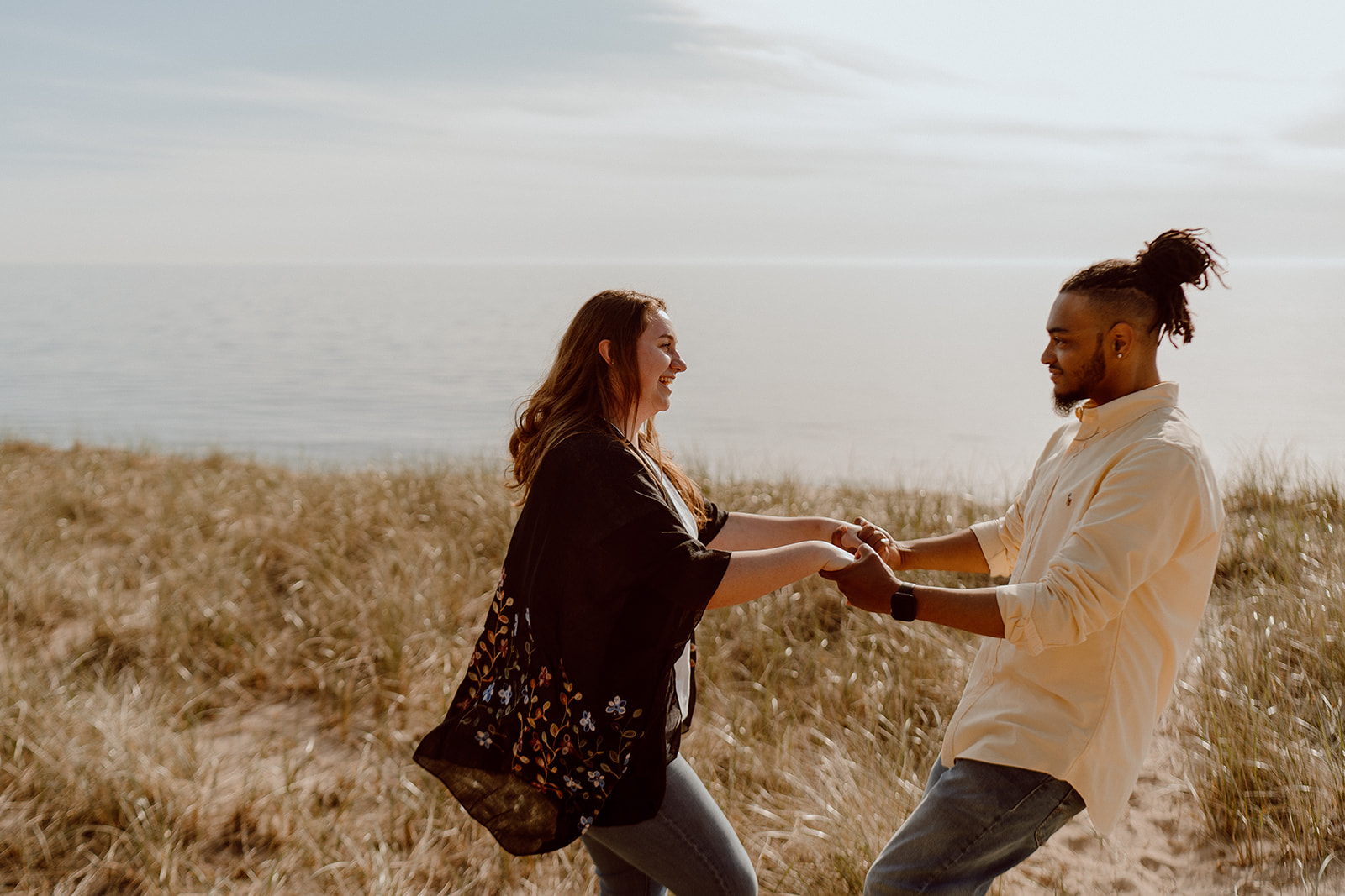 Michigan engagement photographer. Grand Rapids wedding photographer.