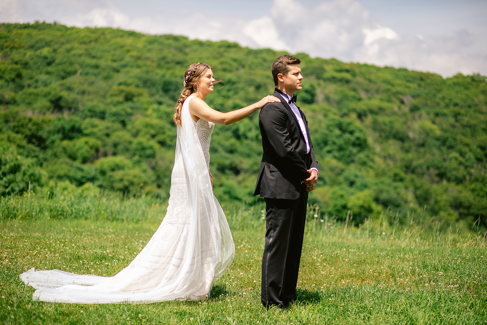 , Miles & Makenzie | Rustic Mountain Jewel Toned Wedding