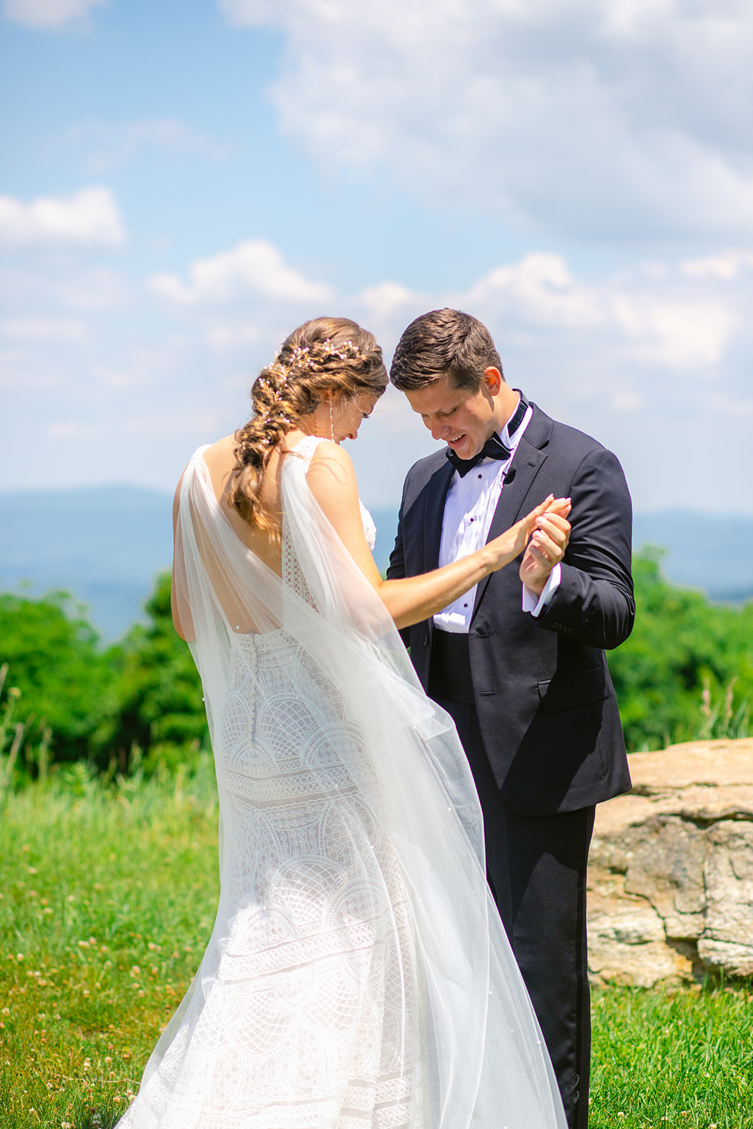 , Miles & Makenzie | Rustic Mountain Jewel Toned Wedding