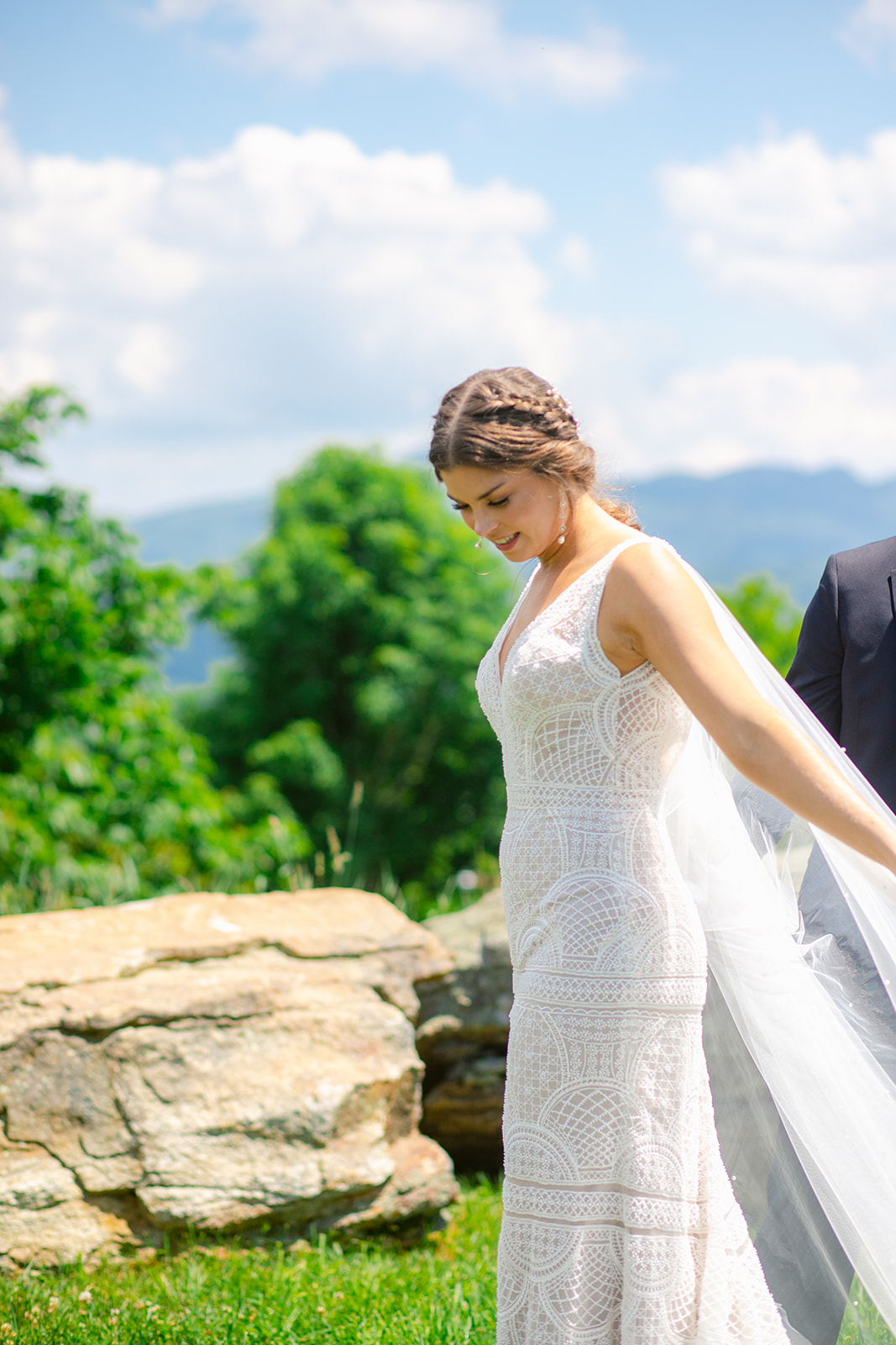 , Miles & Makenzie | Rustic Mountain Jewel Toned Wedding