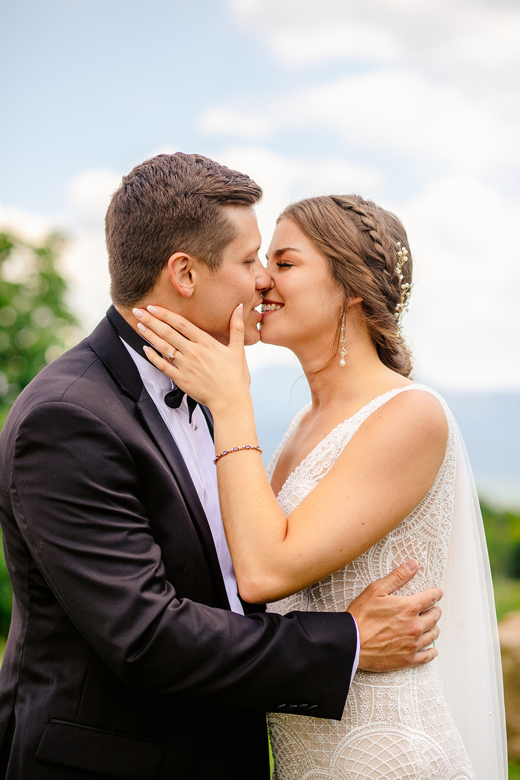 , Miles & Makenzie | Rustic Mountain Jewel Toned Wedding