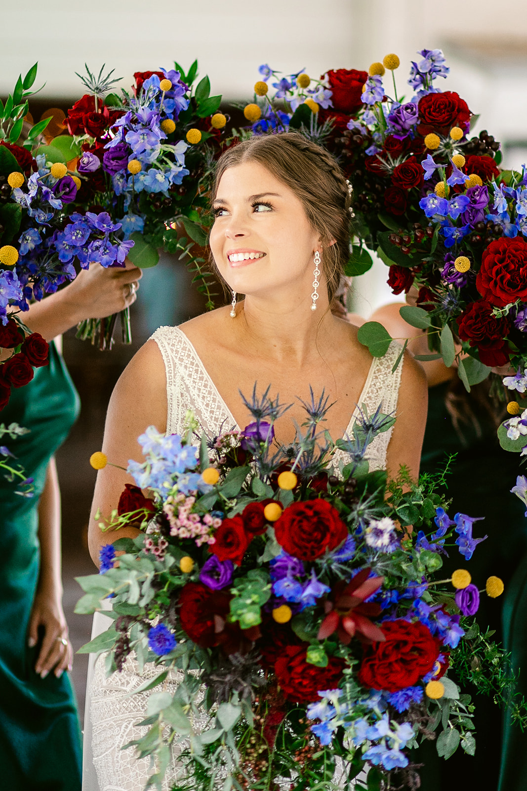 , Miles & Makenzie | Rustic Mountain Jewel Toned Wedding