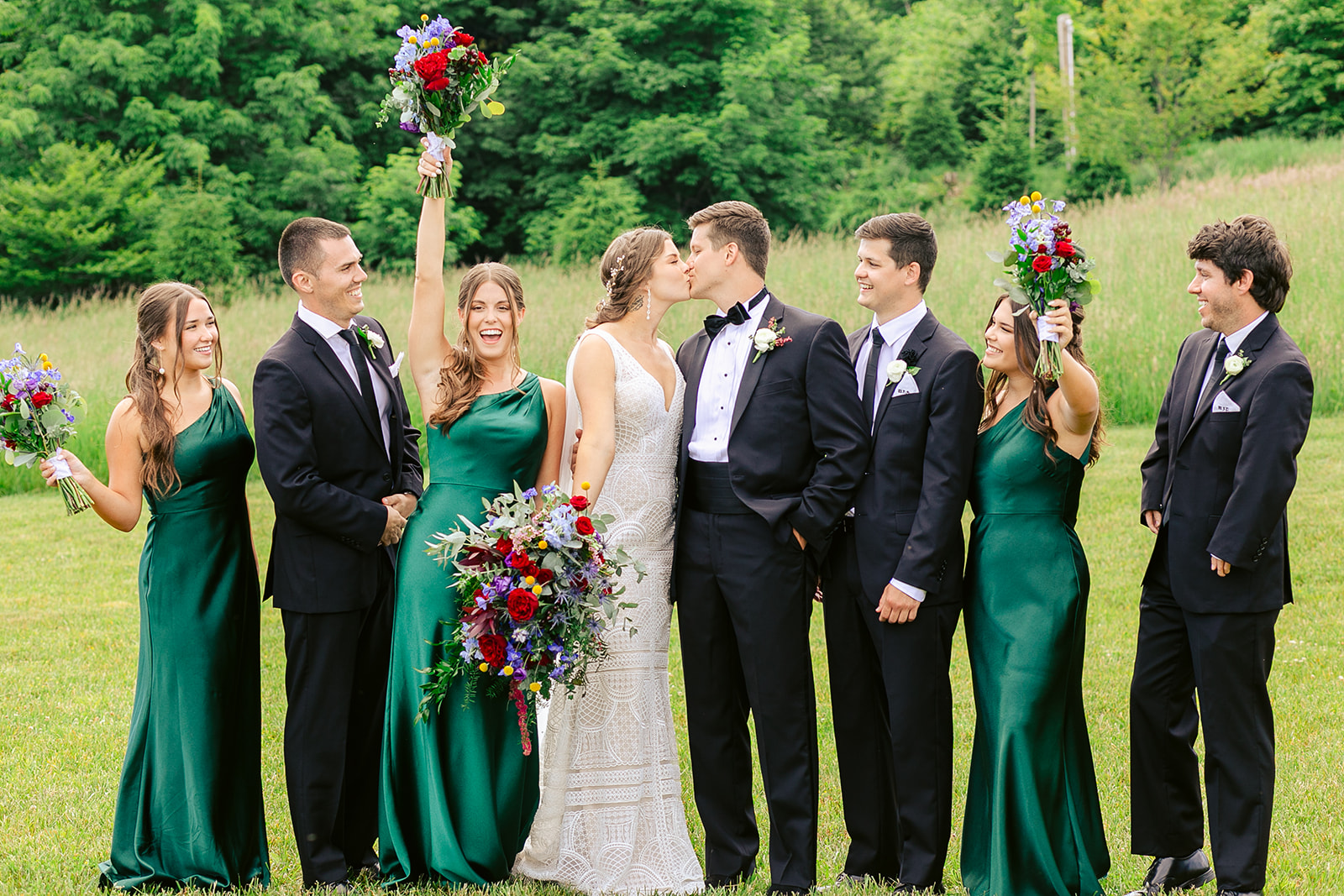 , Miles & Makenzie | Rustic Mountain Jewel Toned Wedding