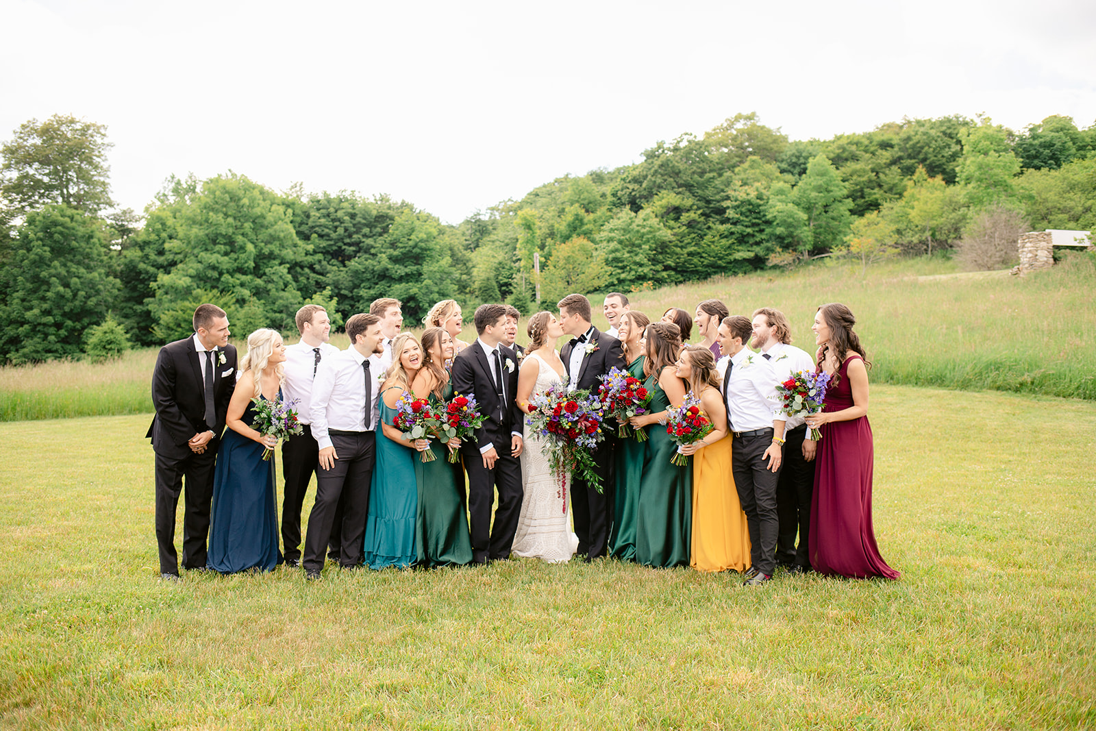 , Miles & Makenzie | Rustic Mountain Jewel Toned Wedding