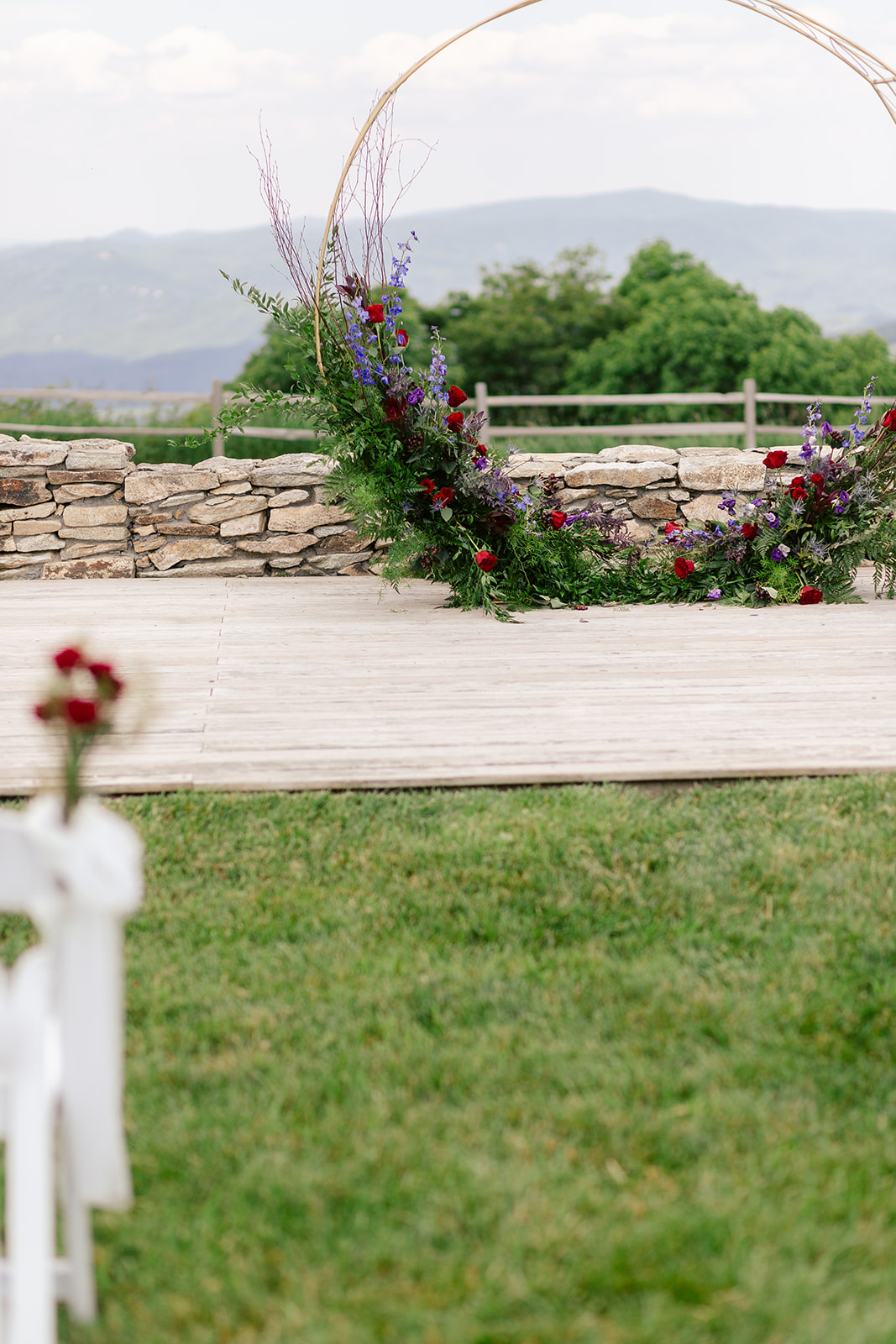 , Miles & Makenzie | Rustic Mountain Jewel Toned Wedding