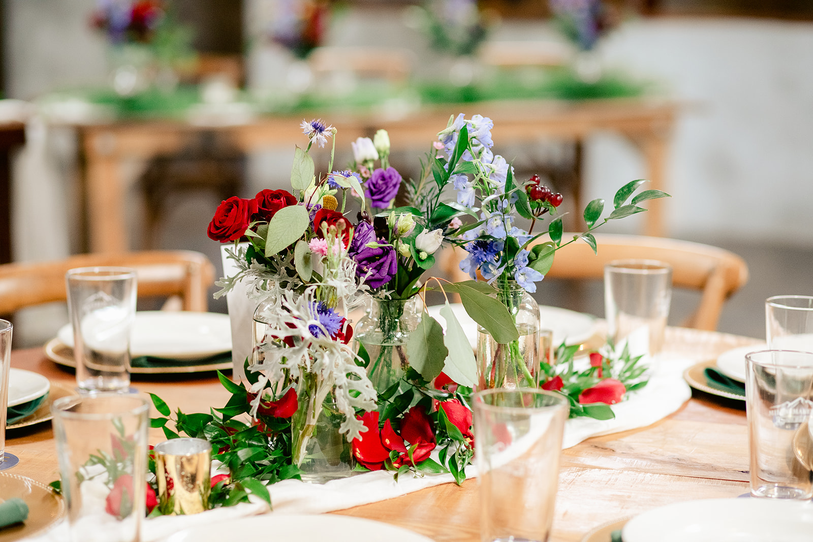 , Miles & Makenzie | Rustic Mountain Jewel Toned Wedding