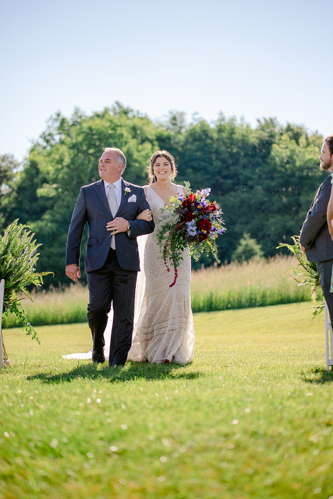 , Miles & Makenzie | Rustic Mountain Jewel Toned Wedding