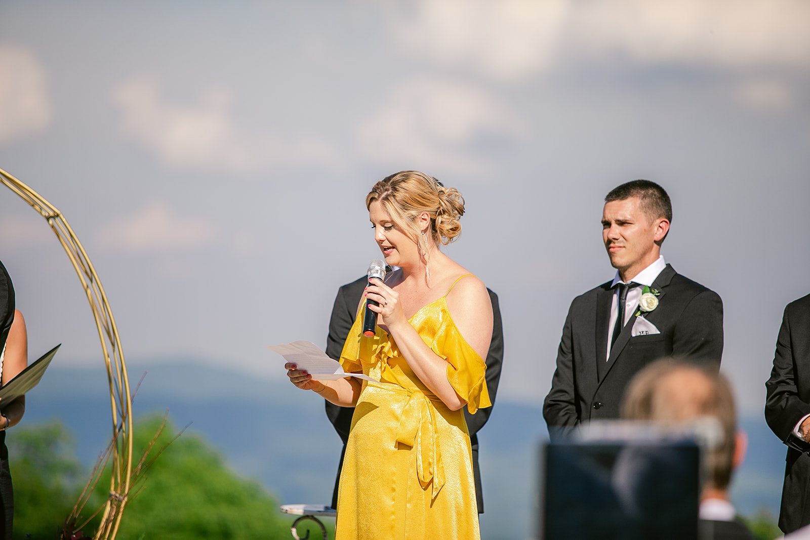 , Miles & Makenzie | Rustic Mountain Jewel Toned Wedding