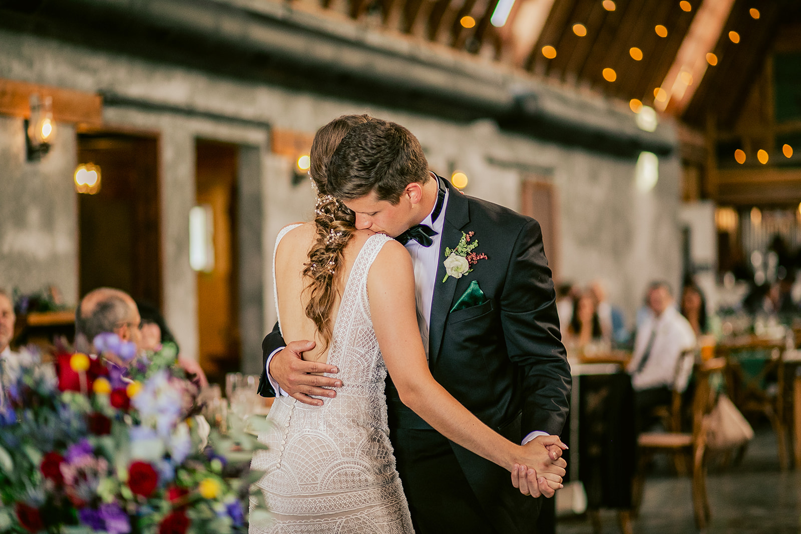 , Miles & Makenzie | Rustic Mountain Jewel Toned Wedding