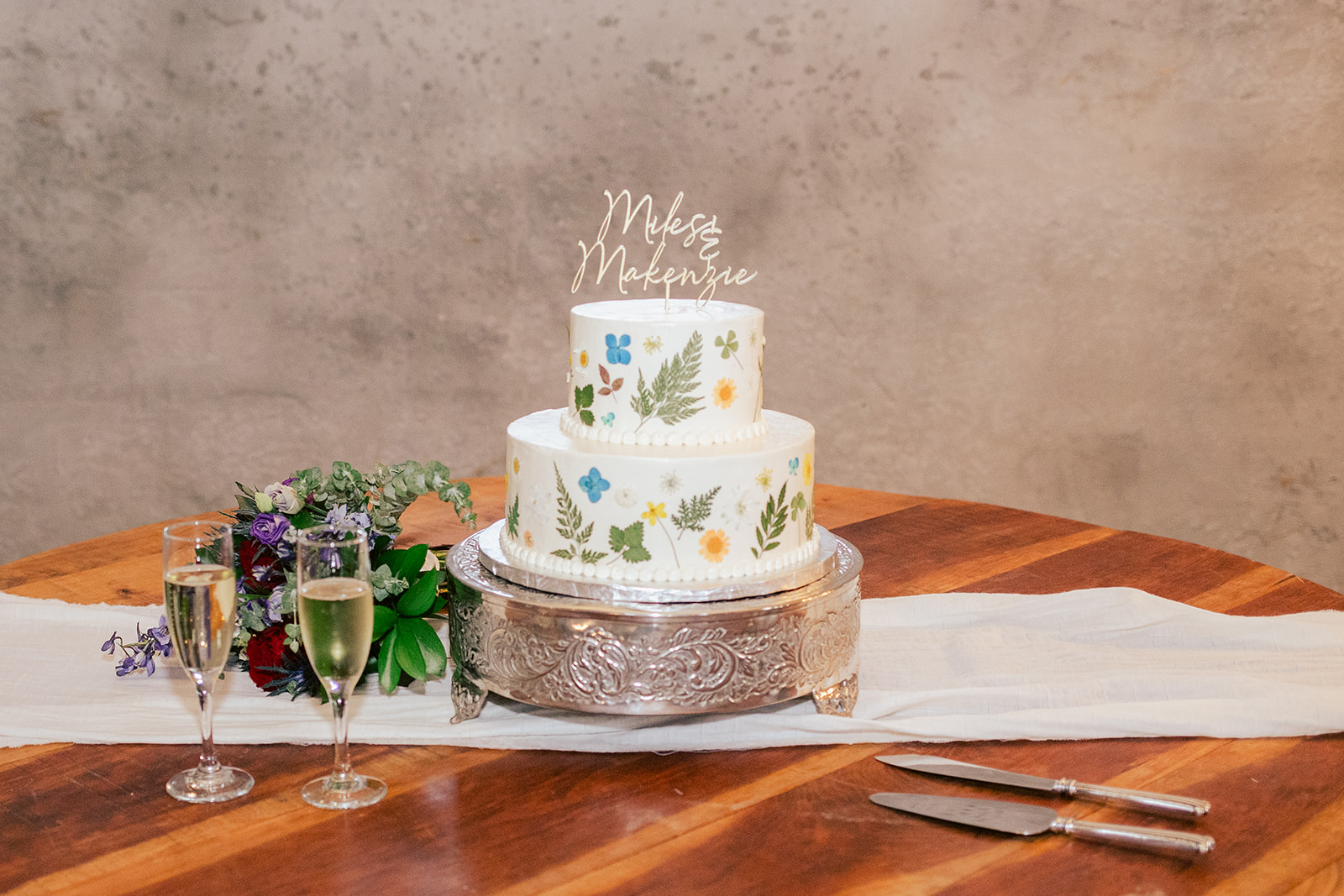 , Miles & Makenzie | Rustic Mountain Jewel Toned Wedding