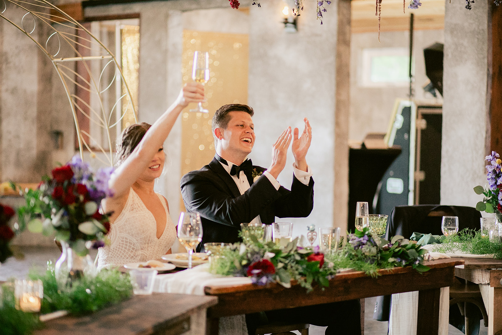 , Miles & Makenzie | Rustic Mountain Jewel Toned Wedding