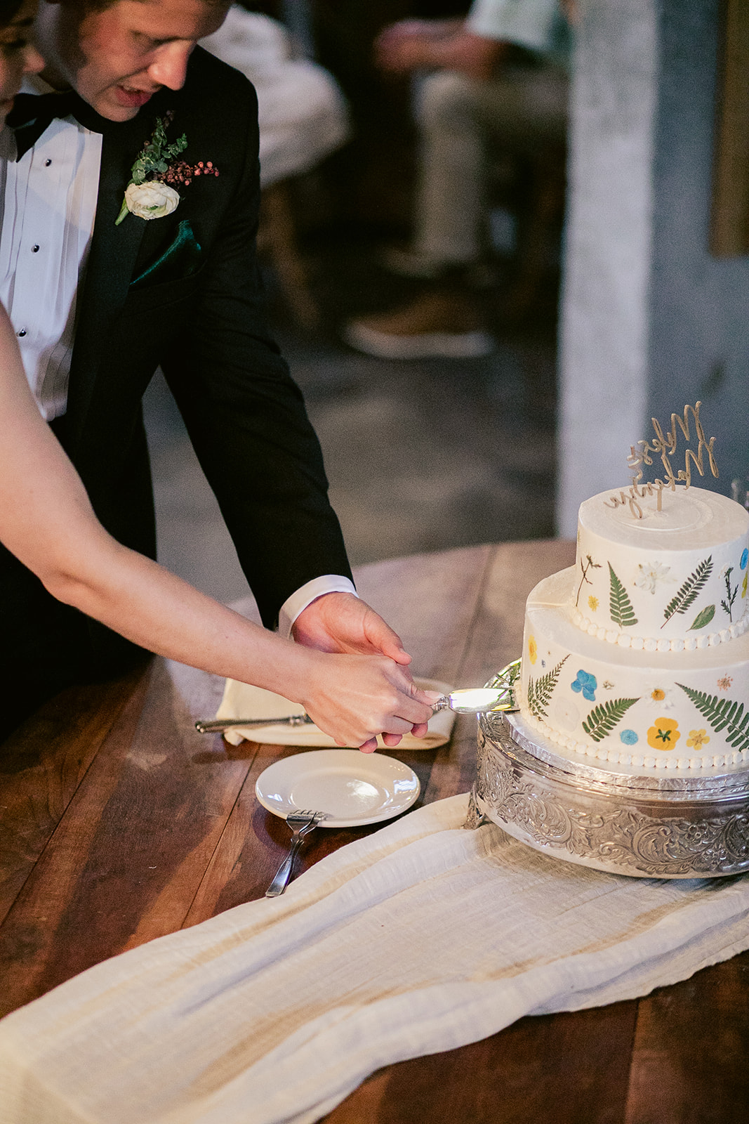 , Miles & Makenzie | Rustic Mountain Jewel Toned Wedding