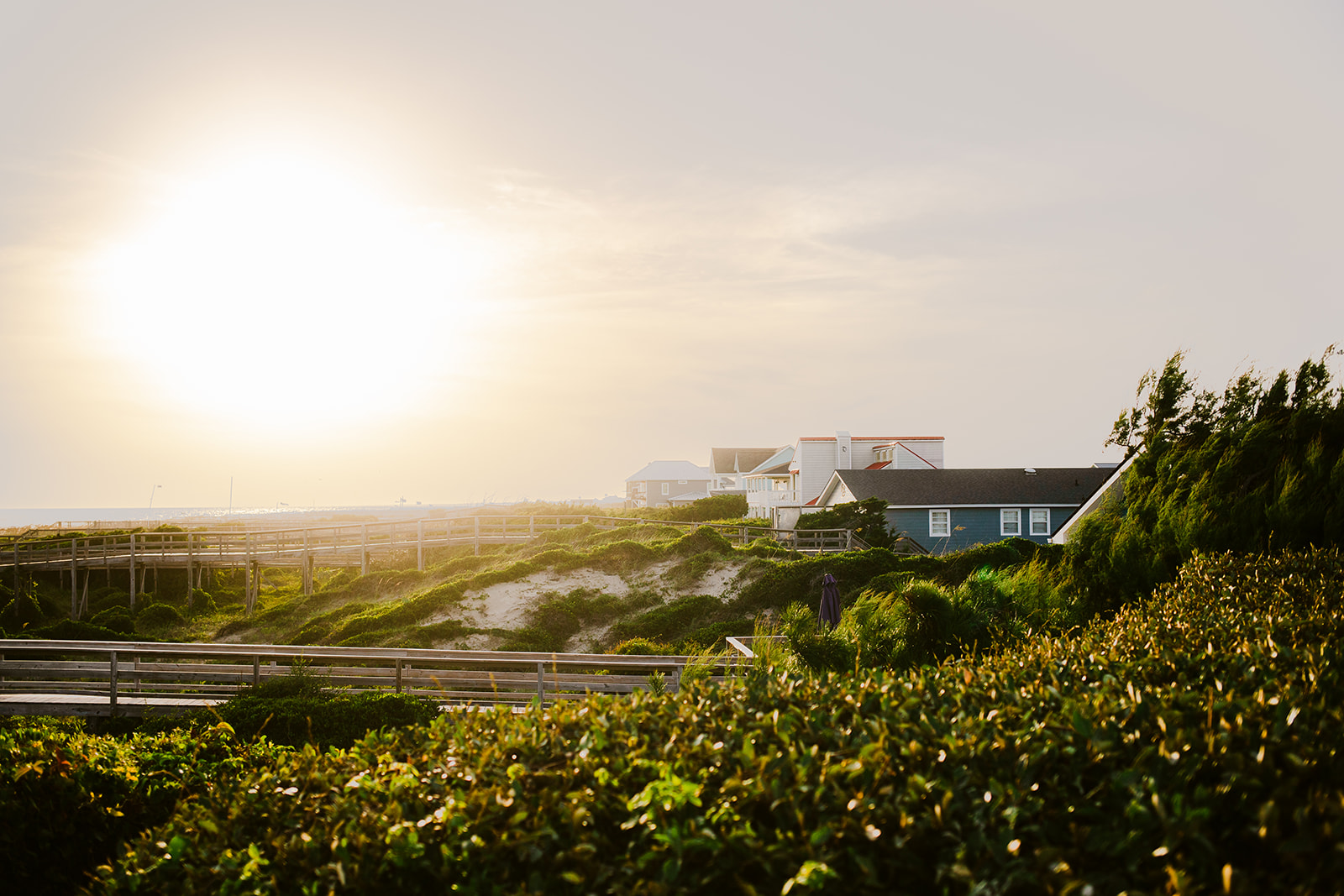 nc beach elopement, Oak Island Elopement