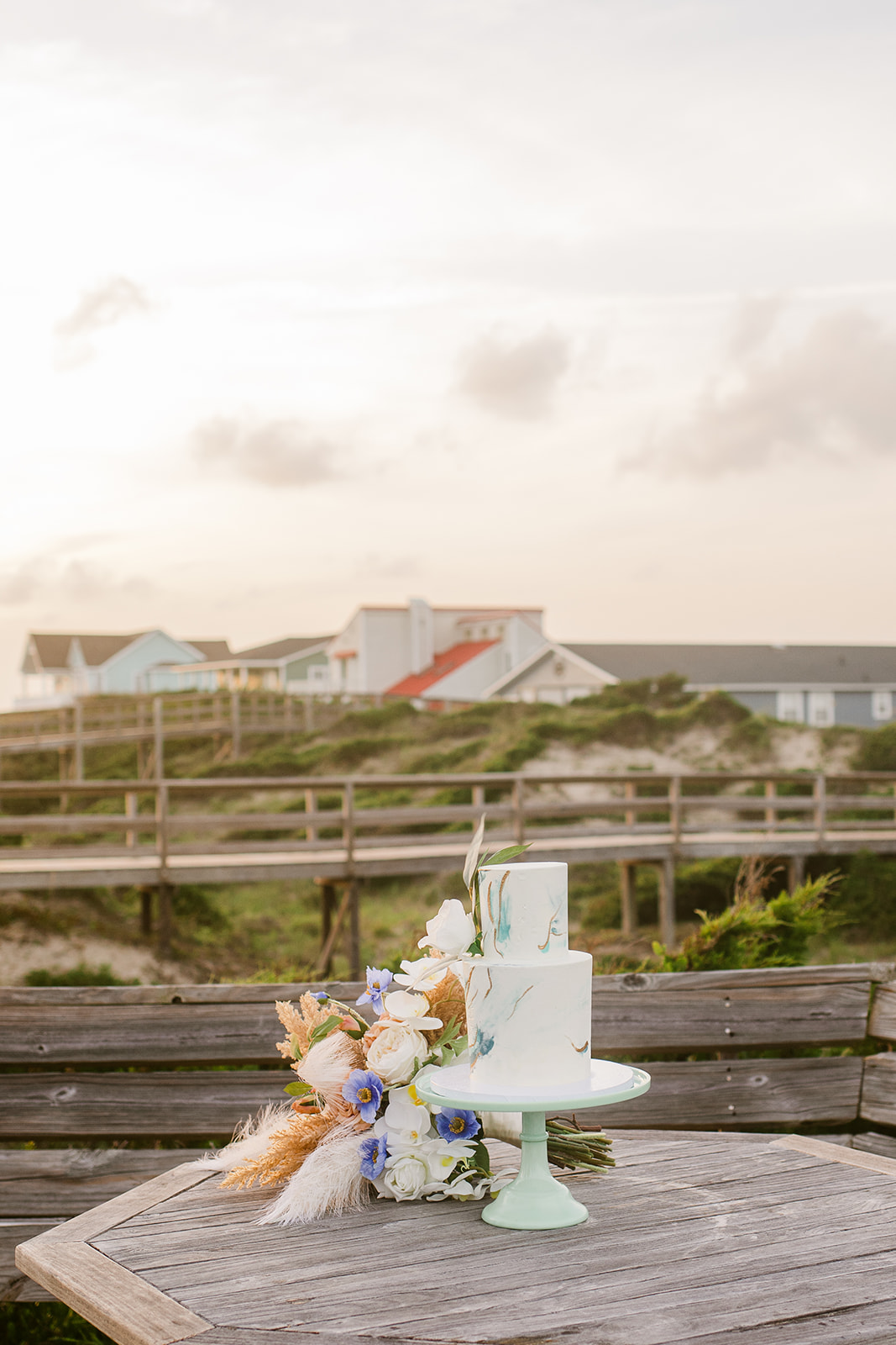 nc beach elopement, Oak Island Elopement