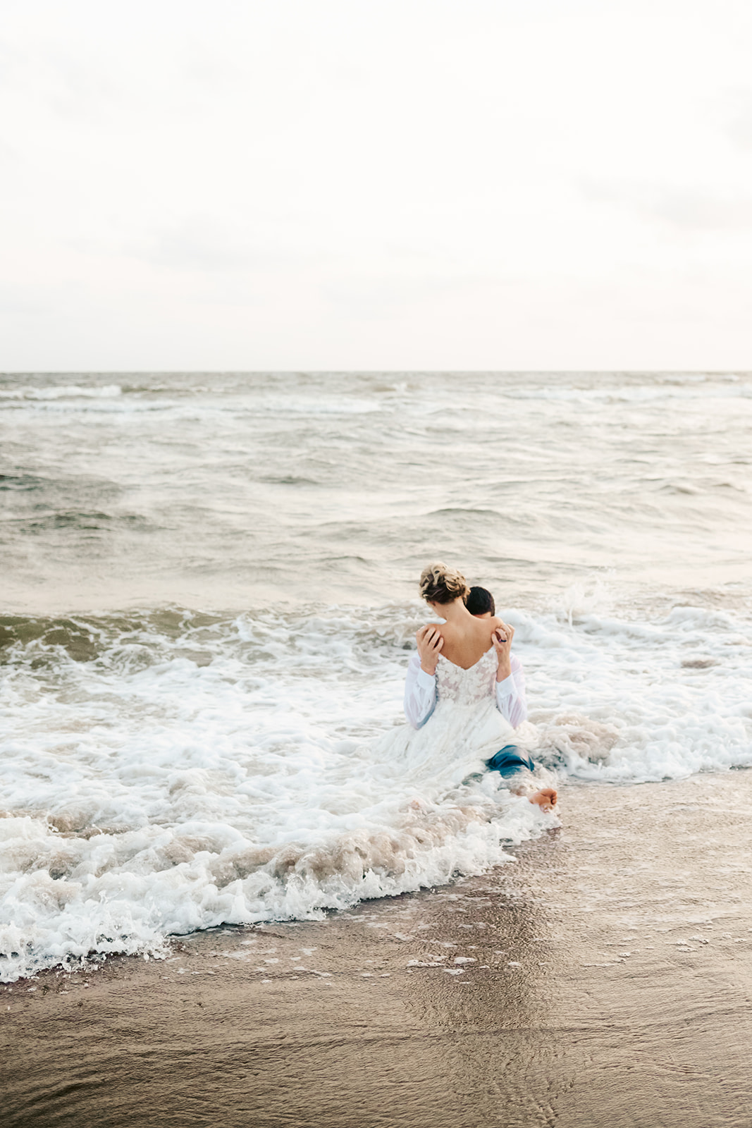 nc beach elopement, Oak Island Elopement