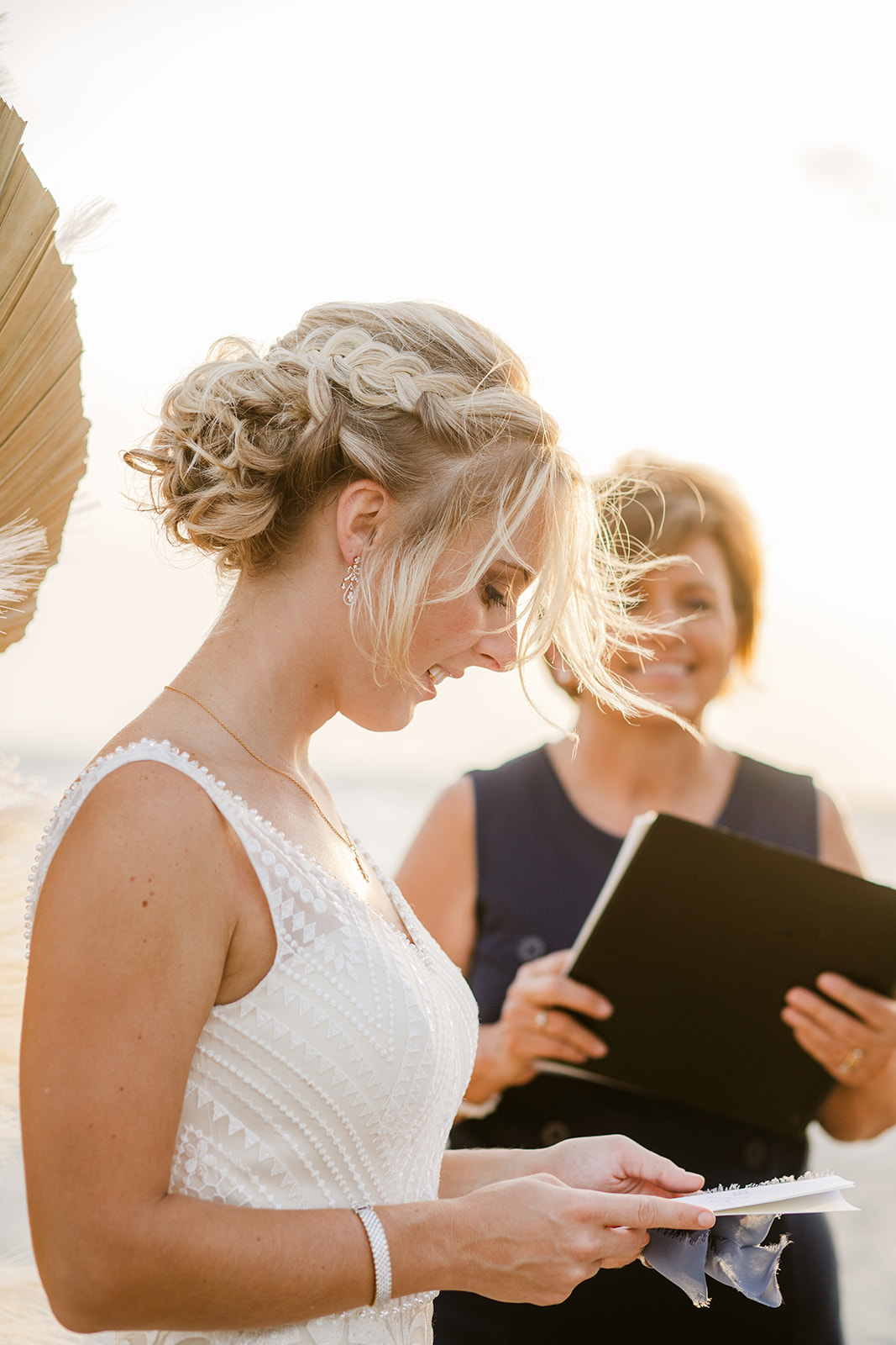 nc beach elopement, Oak Island Elopement
