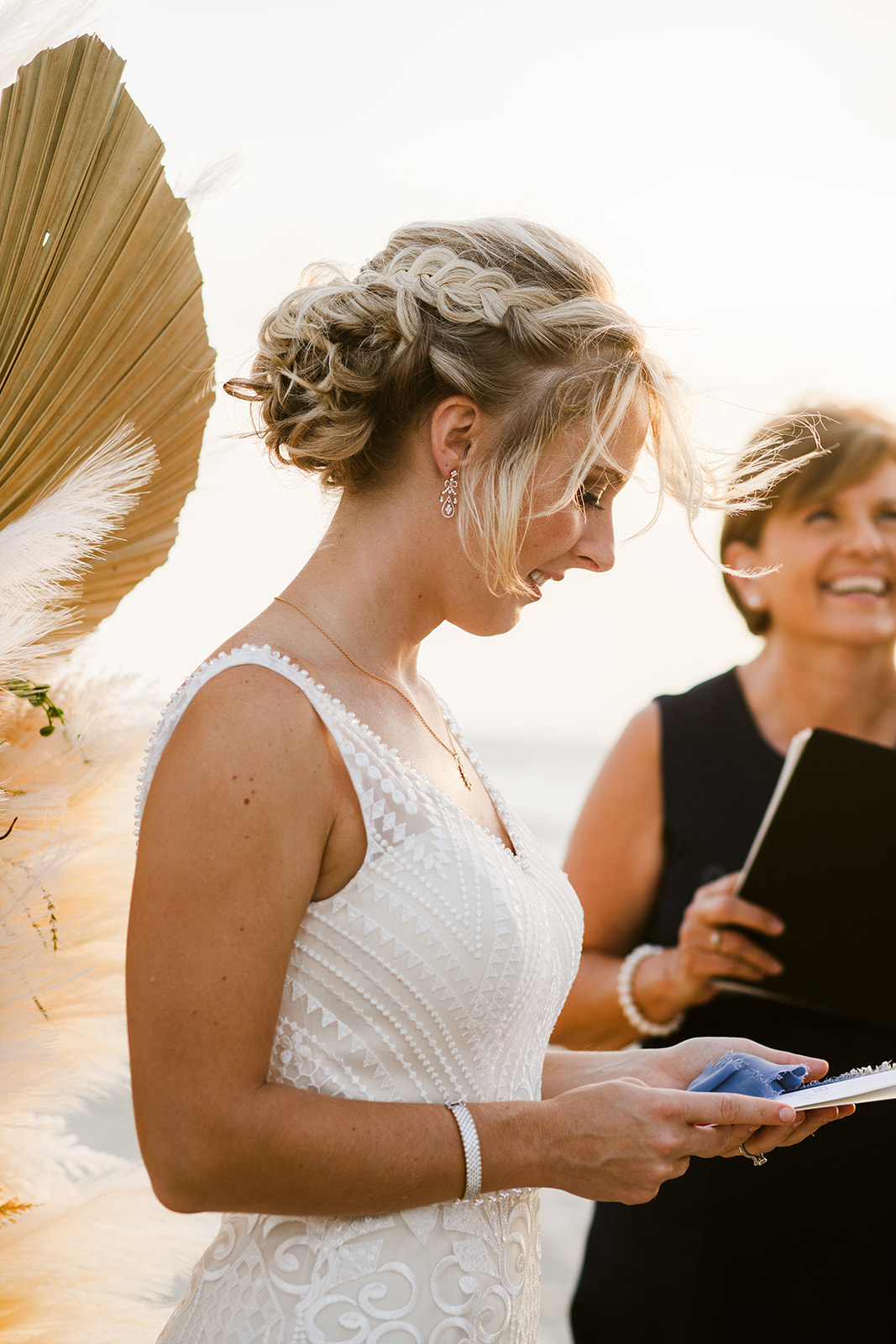 nc beach elopement, Oak Island Elopement