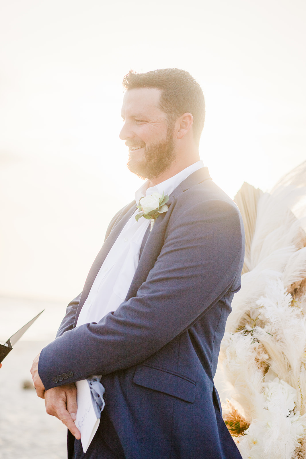 nc beach elopement, Oak Island Elopement