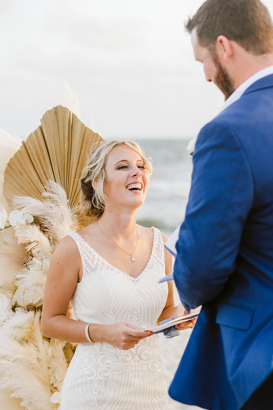 nc beach elopement, Oak Island Elopement