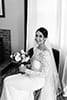 Rustic Bridal Portraits | Black and White 