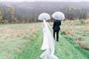 Ethereal Rainy Day Wedding 