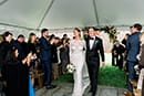 Bride and Groom Walking in | Tented Weddings